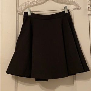 Alice + Olivia Black Mini Skirt